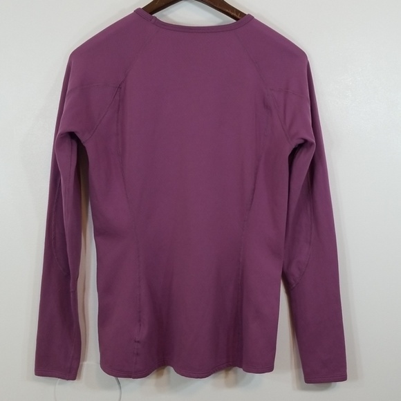 The North Face Purple FlashDry Crewneck Fleece Top - Picture 2 of 6